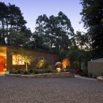 Landscaped Frontyard with Outdoor Lighting